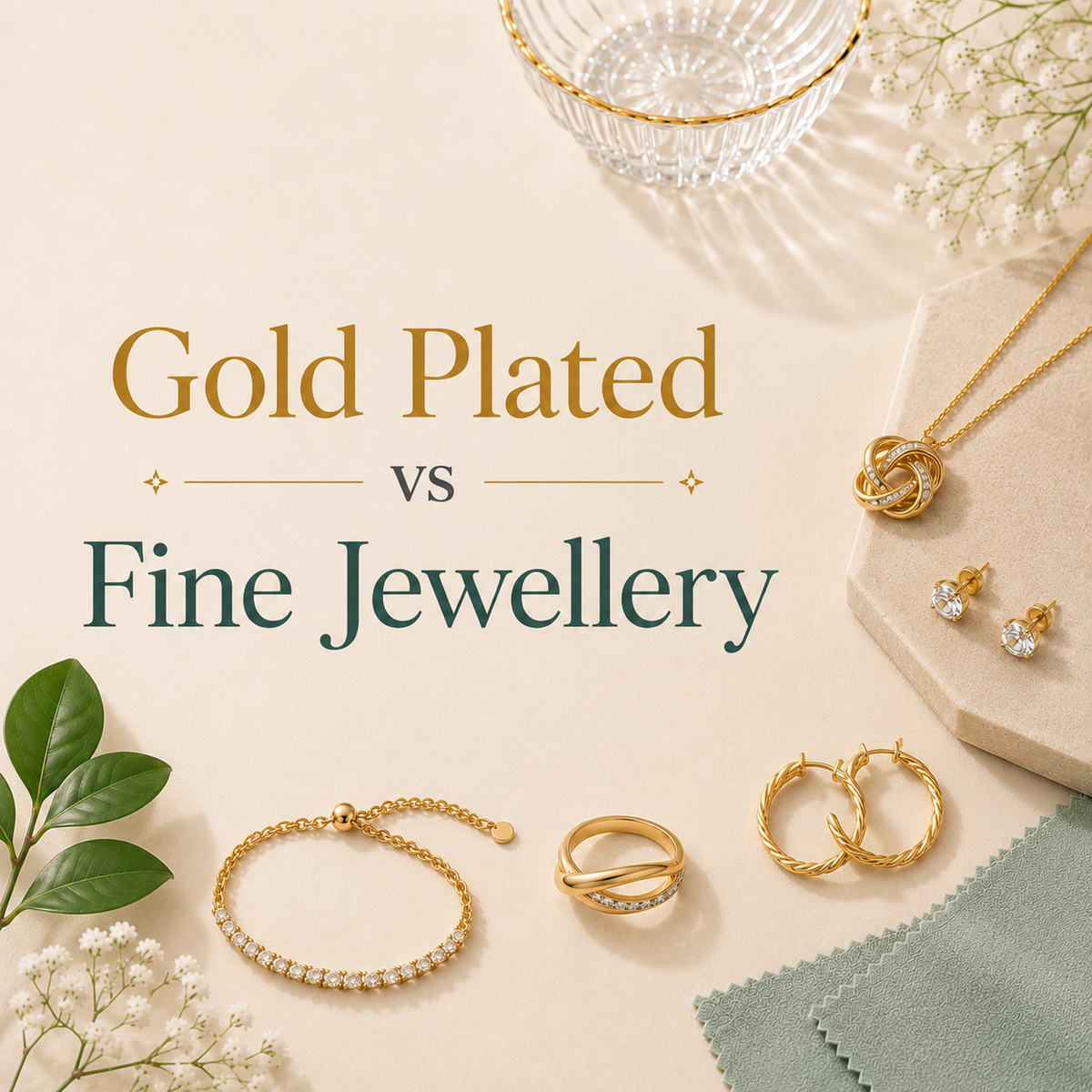 Gold Plated vs Artificial vs Demi-Fine Jewellery: What Should You Buy?