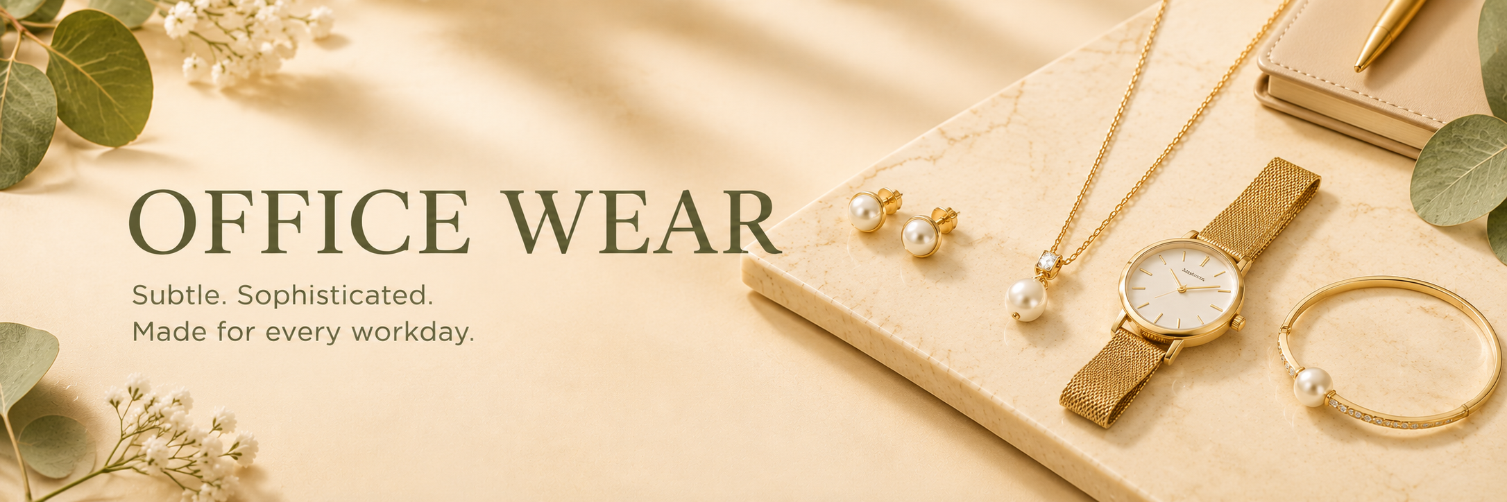 Office Wear Jewellery for Women | Elegant Workwear Styles | Vervit Fashions