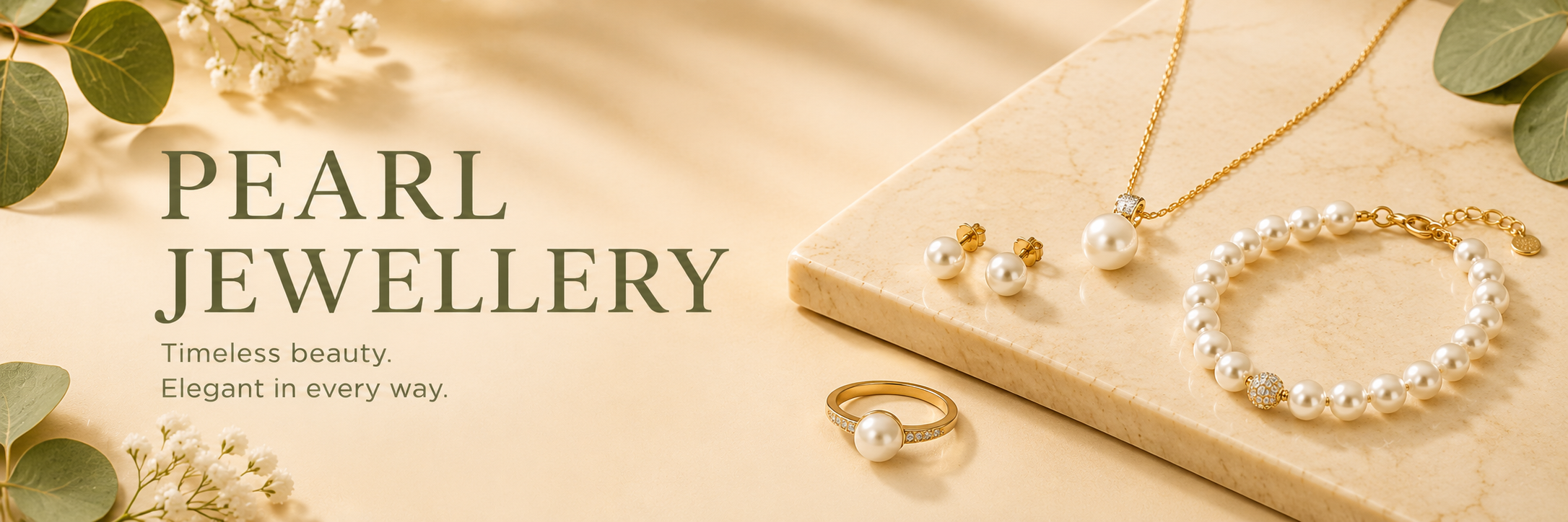 Pearl Jewellery for Women | Elegant Pearl Collection | Vervit Fashions