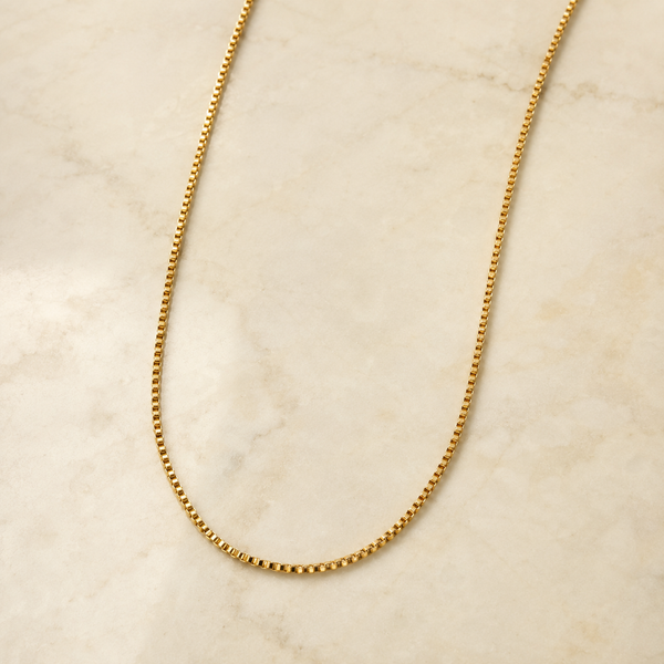 Classic Gold-Toned Box Chain