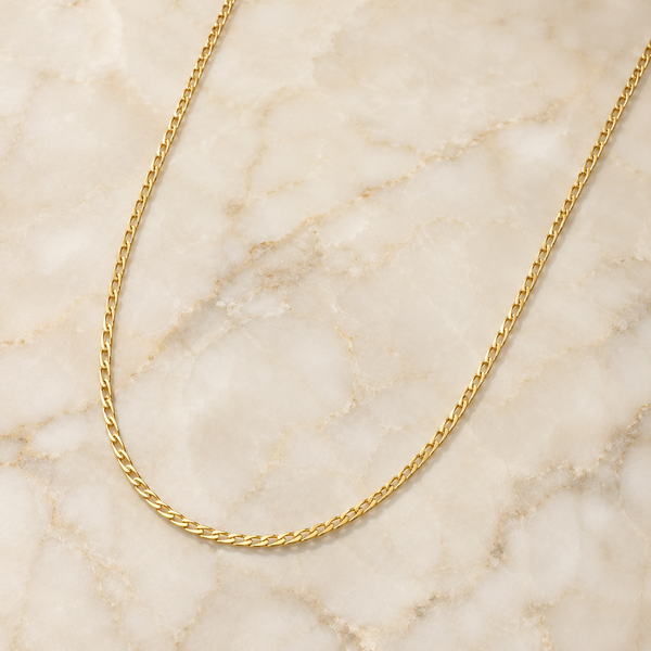 Classic Gold-Toned Link Chain