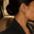 Vervit Duo Luxe Two-Tone Square Hoop Earrings