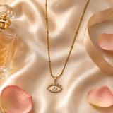 Evil Eye Charm Pendant Necklace