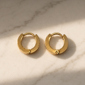 Vervit Aure Mini Gold-Tone Huggie Hoop Earrings