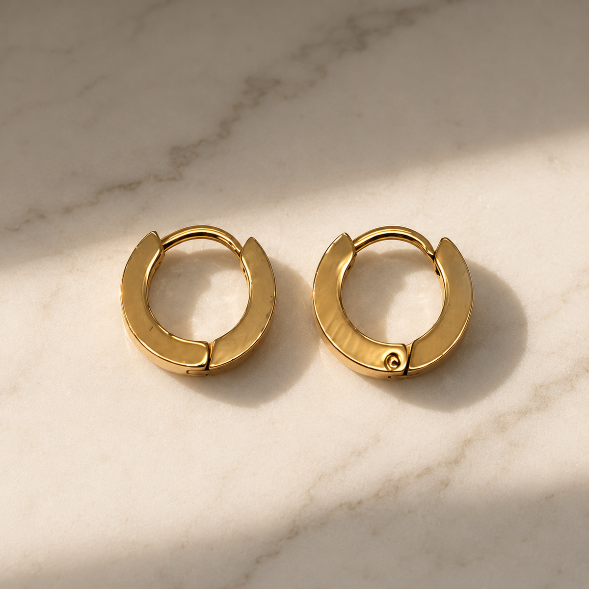 Vervit Aure Mini Gold-Tone Huggie Hoop Earrings
