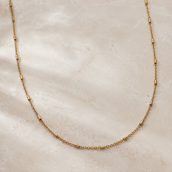 Minimal Gold-Toned Station Chain