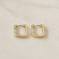 Vervit Gold Mini Hoop Earrings for Women – 18K Gold-Plated 316L Stainless Steel