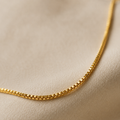 Classic Gold-Toned Box Chain