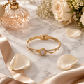 Golden Roman Dial Bracelet