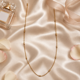 Minimal Gold-Toned Station Chain