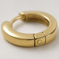 Vervit Gold Minimal Huggie Hoop Earrings for Women – 18K Gold Plated 316L Stainless Steel