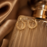 Vervit Aure Mini Gold-Tone Huggie Hoop Earrings