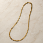 Vervit Curb Chain Necklace for Daily Wear – Gold Finish, Single Piece