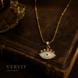 Evil Eye Charm Pendant Necklace