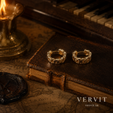 Gold Chain Hoop Earrings for Modern Occasion Styling | VERVIT