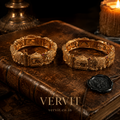 Vervit Rajsi Heritage Gold-Tone Bangle Set of 2