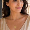 Vervit Heart & Clover Necklace Set for Daily Wear – Gold Finish, Set of 2
