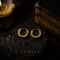Vervit Aure Mini Gold-Tone Huggie Hoop Earrings