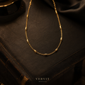 Minimal Gold-Toned Station Chain