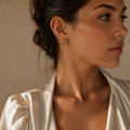 Gold Chain Hoop Earrings for Modern Occasion Styling | VERVIT