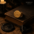 Men’s Gold-Toned Octagon Signet Ring