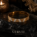 Vervit Tria Luxe Gold-Tone Bangle Set of 2