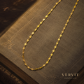 Elegant Gold-Toned Oval Link Chain