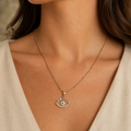 Evil Eye Charm Pendant Necklace