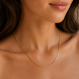 Classic Gold-Toned Box Chain