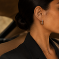 Vervit Duo Luxe Two-Tone Square Hoop Earrings