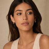 Vervit Aure Mini Gold-Tone Huggie Hoop Earrings
