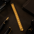 Vervit Gold Link Chain Bracelet for Men – 18K Gold Plated 316L Stainless Steel