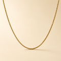 Classic Gold-Toned Box Chain