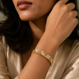Vervit Tria Luxe Gold-Tone Bangle Set of 2