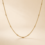 Minimal Gold-Toned Station Chain